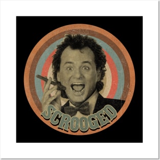 SCROOGED - Christmas fantasy comedy 1988 Posters and Art